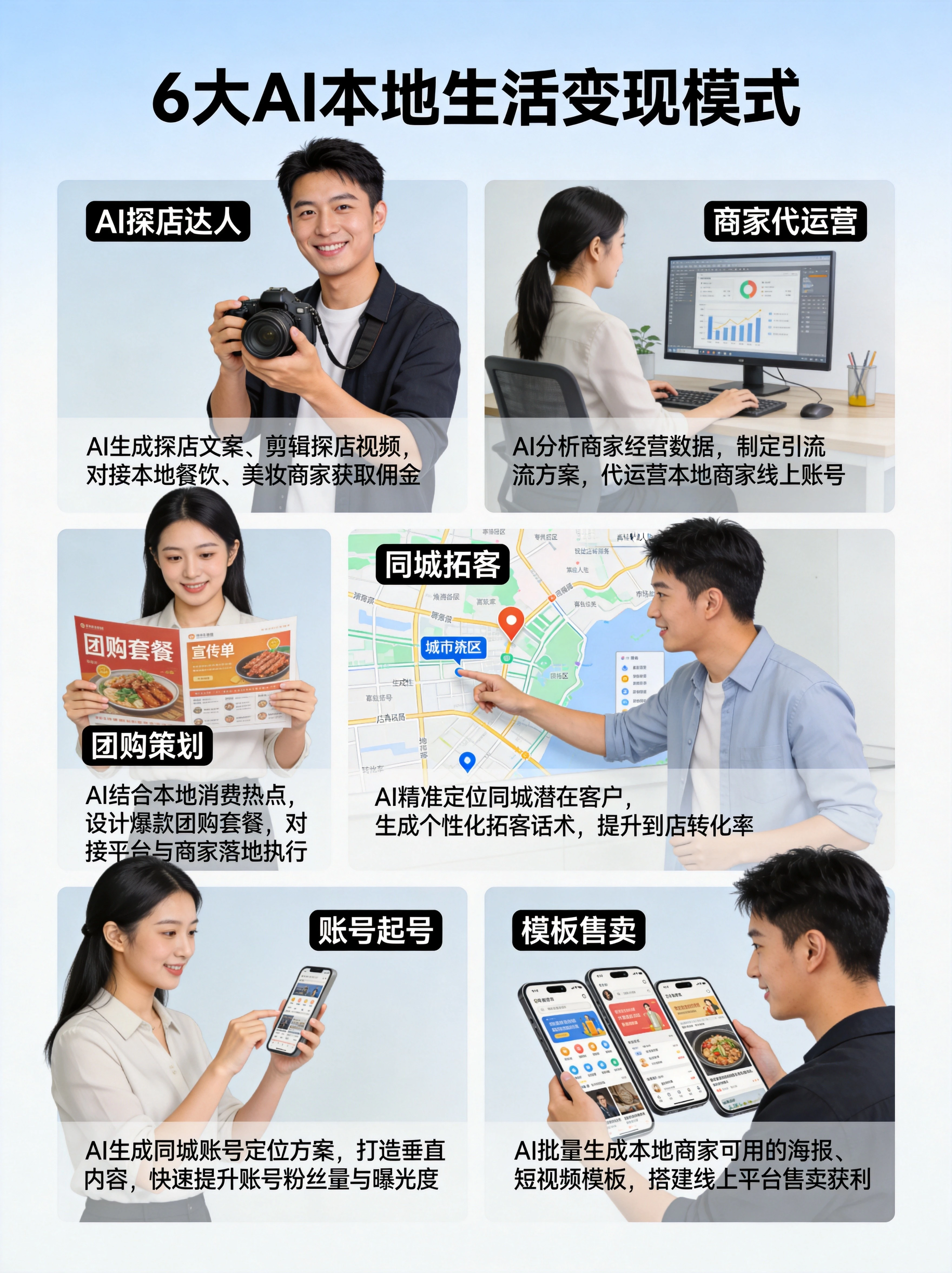 个人可直接落地的6大AI本地生活变现模式.webp